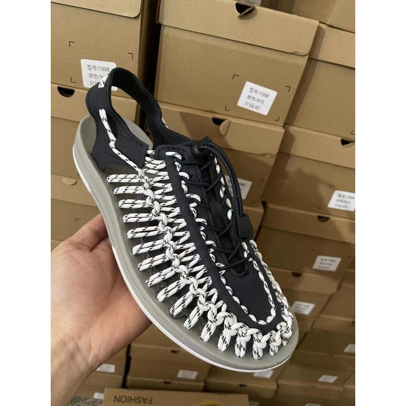 Summer Sandals Thai Woven Sandals Men's Sandals Casual Sandals Beach Shoes Thailand Vietnam Roman Sandals Women