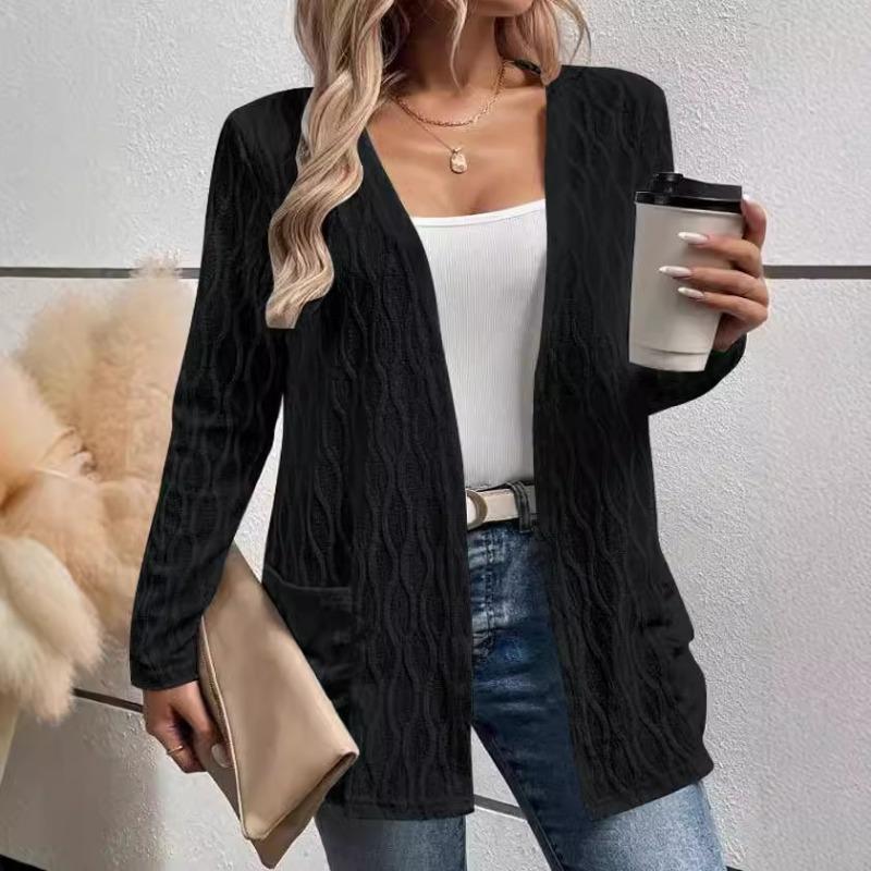 Women S Casual Long Sleeve Knit Cardigan For Home And Office S