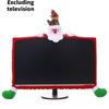 Santa Snowman Claus Elk Christmas Decorations Computer Dustproof Gift Cover