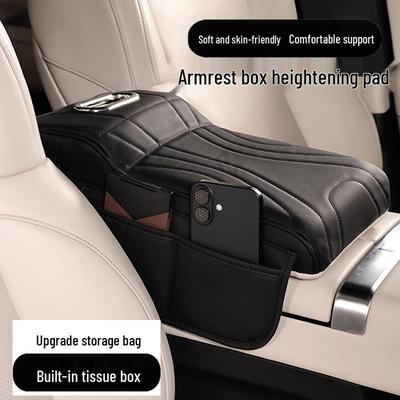Compatible with 24 Tesla Model 3 Variants: Armrest Booster, Protective Cover, Tissue Box.