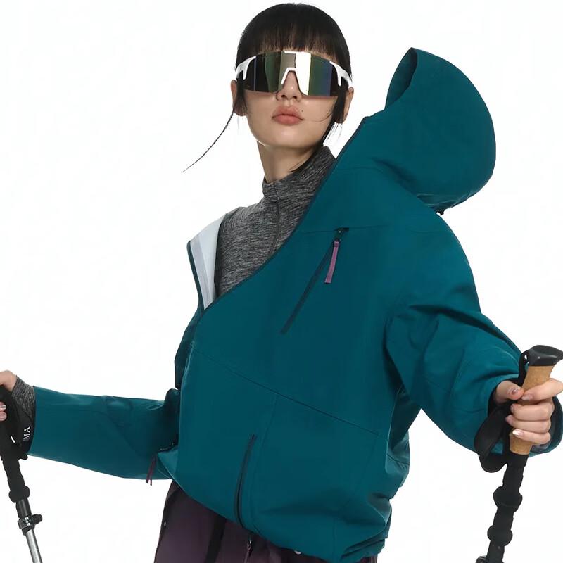 

Buddy Weide Wild Winter Unisex Slanted Zipper Hooded Jacket 175/92A