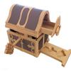 3D-gedruckte große, nicht zu öffnende Mechanismus-Schatztruhe Mystery Box für Weihnachtsgeschenkbox Schreibtischdekoration