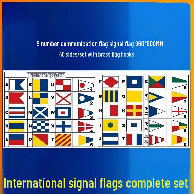 Naval Communication Signal Flag Set