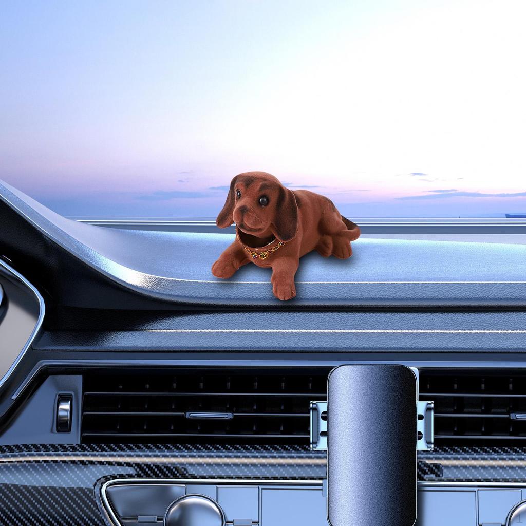 Autodekoration Winkender Hund Armaturenbrett Ornamente Spielzeug Liebhaber Geschenk Kinderspielzeug Hohe Nachbildung