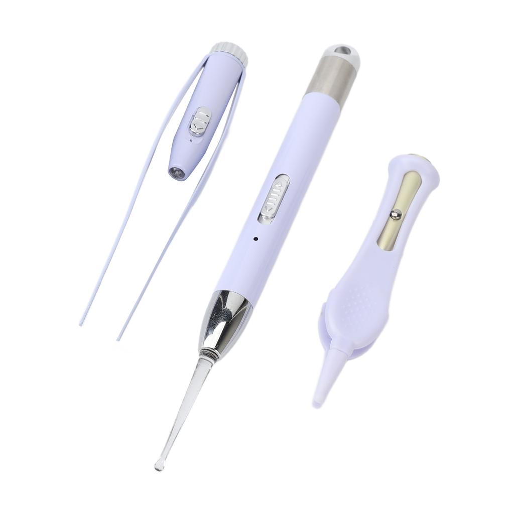 Ear Wax Removal Kit Excellent Cleaning Effect Visible Rechargeable Glowing Ear Pick for Kids Elderly