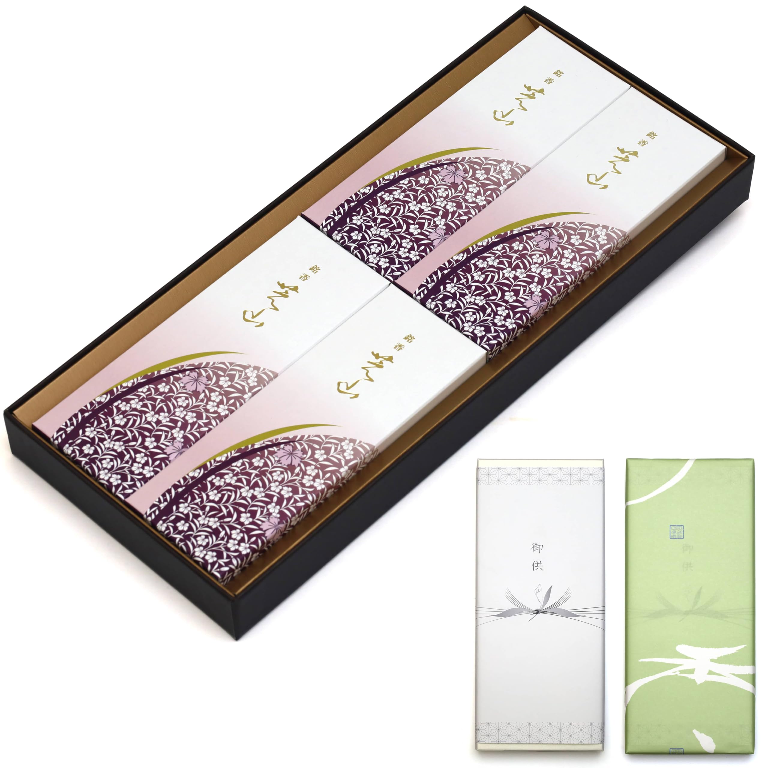 

Sympathy Incense Gift Sandalwood with Inner Made in Low Perfect for Buddhist and First Anniversary Memorials [Shibayama Wrapping] Japan, Smoke, Gifts,