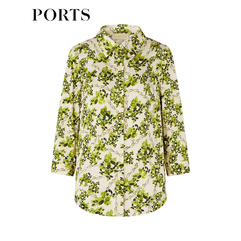 PORTS Women's Printed Silk Shirt