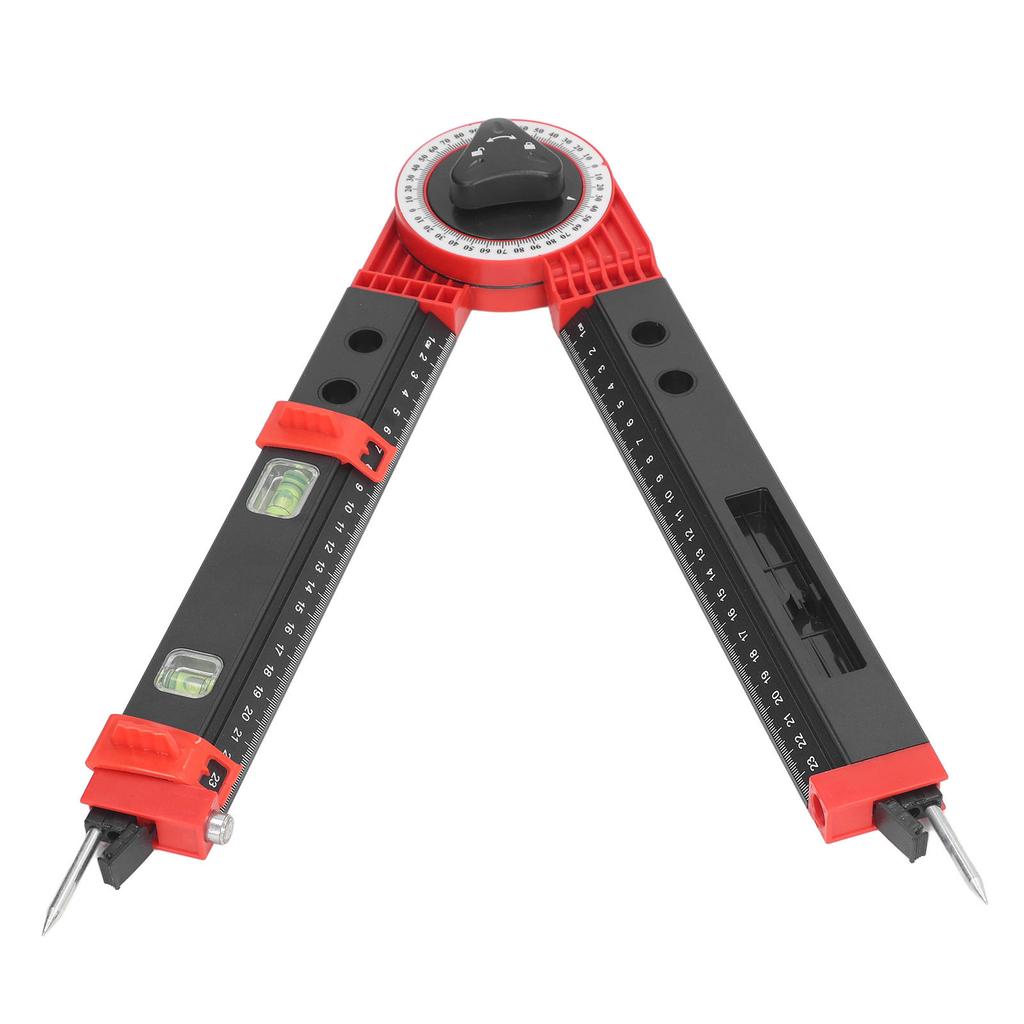 Miter Saw Protractor Metal Angle Measurement Finder Gauge Cutting   Tool with Bubble