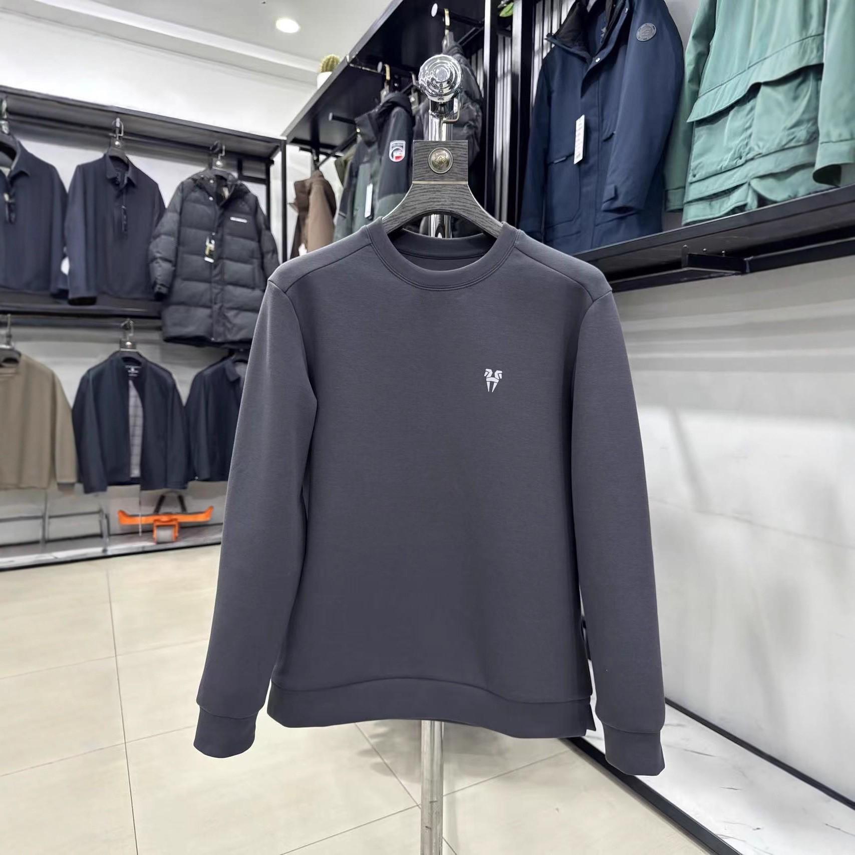 

Men s 2025 Autumn Soft Cotton Slit Hem Thick Pullover Hoodie 4XL (175-190 lbs) темно-сірий