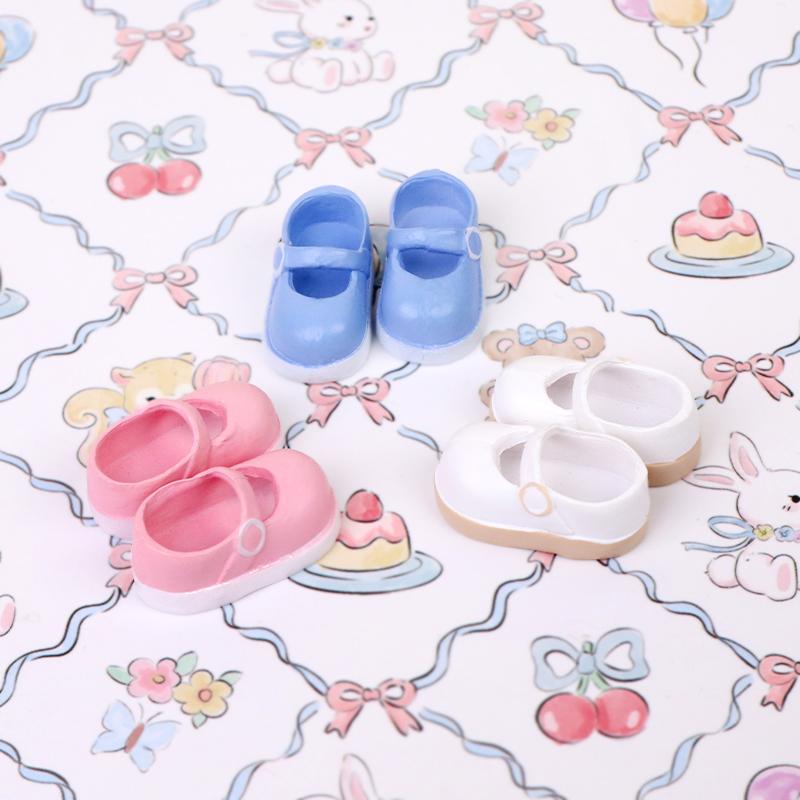 Plastic OB11 Student Shoes Obitsu 11 Doll Shoes ob11 Doll Pointy Toe Shoes Diy Toys For dod Ddf Body9 1/12 Bjd Gsc Bjd Doll