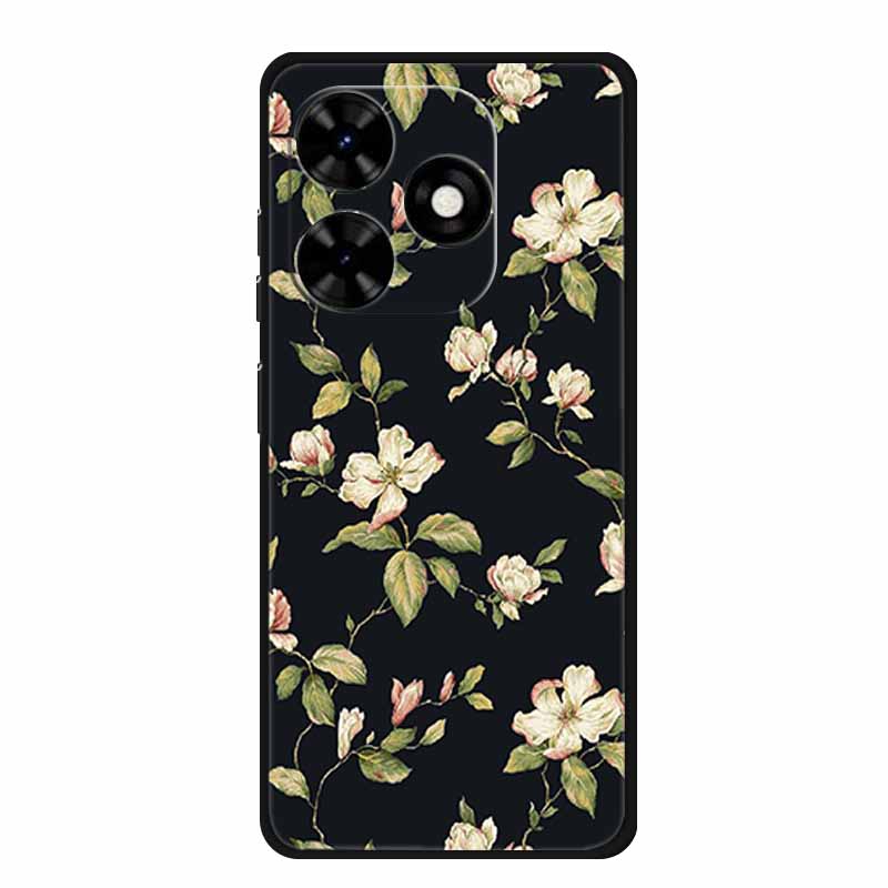 Case For Tecno Spark Go 2024 Animals Painted TPU Silicone Soft Phone Cover for Spark Go2024 BG6 Protector Wolf Shockproof Para