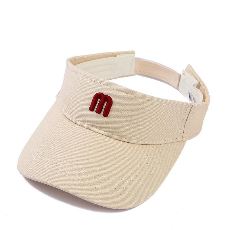 Women Anti-UV Sun Hats Breathable Adjustable Empty Top Visor Caps for Men Tennis Golf Running Travel Beach Sport Outdoor Hat