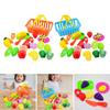 16Pcs Food Sets Role Play Toys Fake