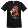Axl Rose Hard Rock Singer Portret Koszulka Vintage Styl Koncertowy T-shirt