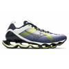 Mizuno Wave X 10 Shock Absorption Non Slip Wear Resistant Low Tops White Green 'Black Yellow Blue' Sneakers J1GC210029