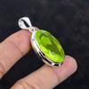 Faceted Lemon Topaz Pendant Original Gemstone Pendant Handmade Pendant Dainty Jewelry 925 Sterling Silver Pendant Gifts for Him Boho Jewelry