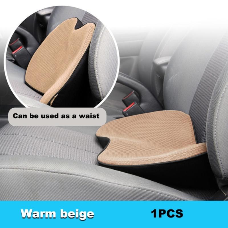 Car Wedge Seat Cushion for Car Seat Driver/Passenger,Memory Foam Seat Cushion for Driving Improve Visions/Posture
