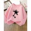 European sizes Kids' Round Neck Fashion Sweatshirt