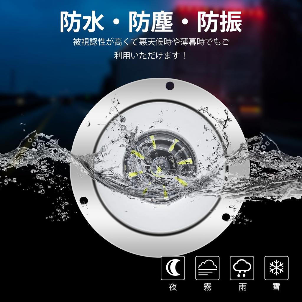 Ygmylandbb LKW Rückleuchte LED 24V Anhänger Rücklicht Rundes Rücklicht Wasserdicht