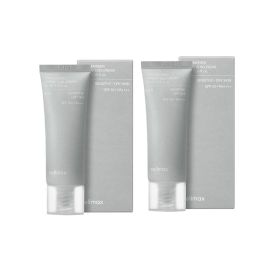 Celimax Dual Barrier Watery Sunscreen SPF50+ PA++++ 40ml × 2 Packs