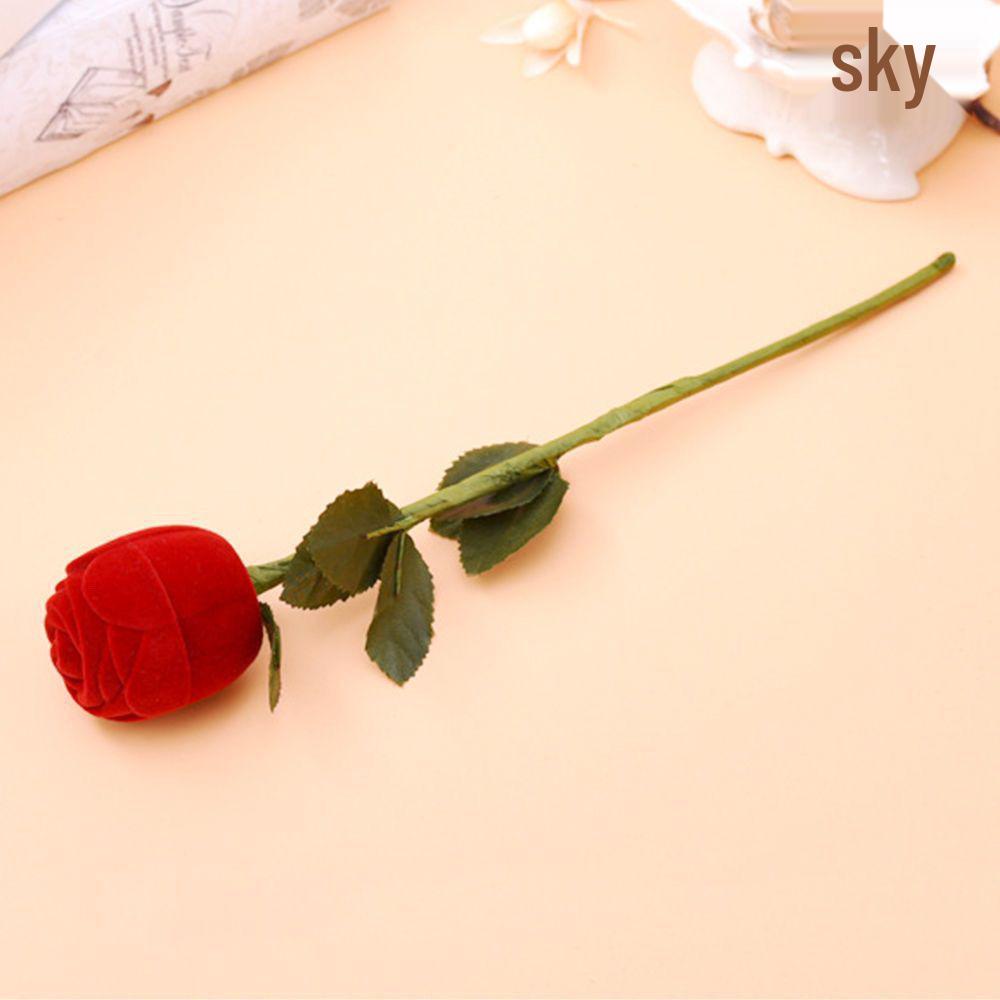 Douyin-Inspired Rose Confession Ring Box – Cute, Portable Gift Packaging
