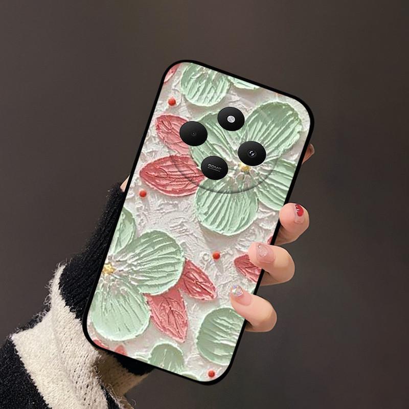 Für Redmi 14C 4G Weiche Hülle 14R Stilvolle Cartoon-Bemalte TPU-Silikon-Handyhülle Für Xiaomi Poco C75 4G 5G Stoßfeste Coque Hüllen