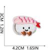 Small Animal Embroidery Cloth Sticker Bag Decoration Penguin Embroidery Label Pet Saliva Towel Dressing Cartoon Embroidery Patch Sticker
