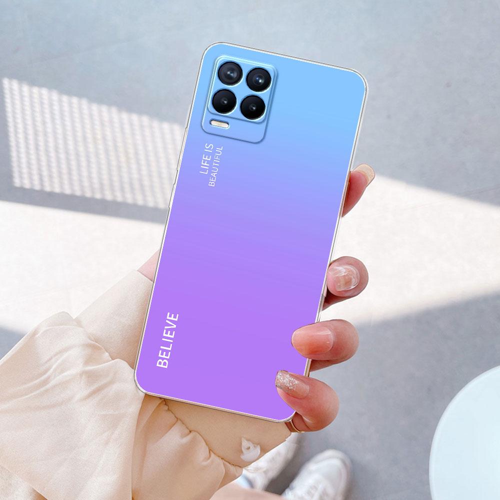 For Realme 8 Case Clear Soft Silicone Protective Phone Cover For Realme 8 Pro Cases Coque For OPPO Realme 8 8 Pro Bumper Fundas