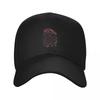 Yer a Wizard  Crimson Typography  Fantasy Baseball Cap Summer Hat Winter Hat Hood Womens Mens