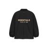 Fear of God Essentials Coaches Jacket Jet Black Men Outerwear 202BT232010F