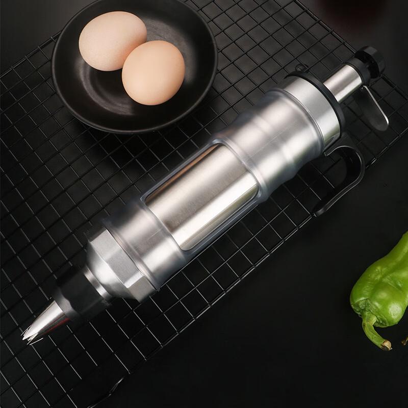 Stainless Steel Cake Decorating Gun Set