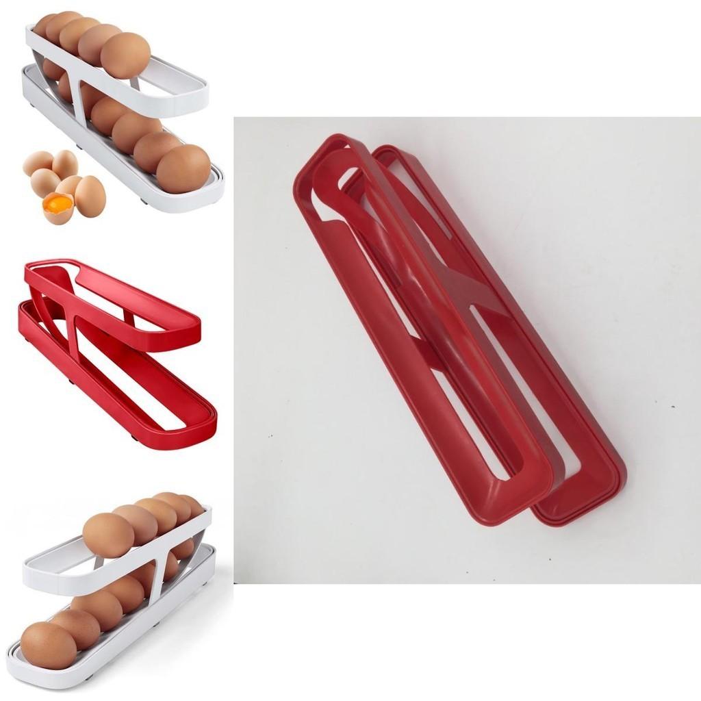 Innovative Egg Distribution System Rolldown Egg Dispenser Easy Egg Access Saves Fridge Space Durable Abs Material