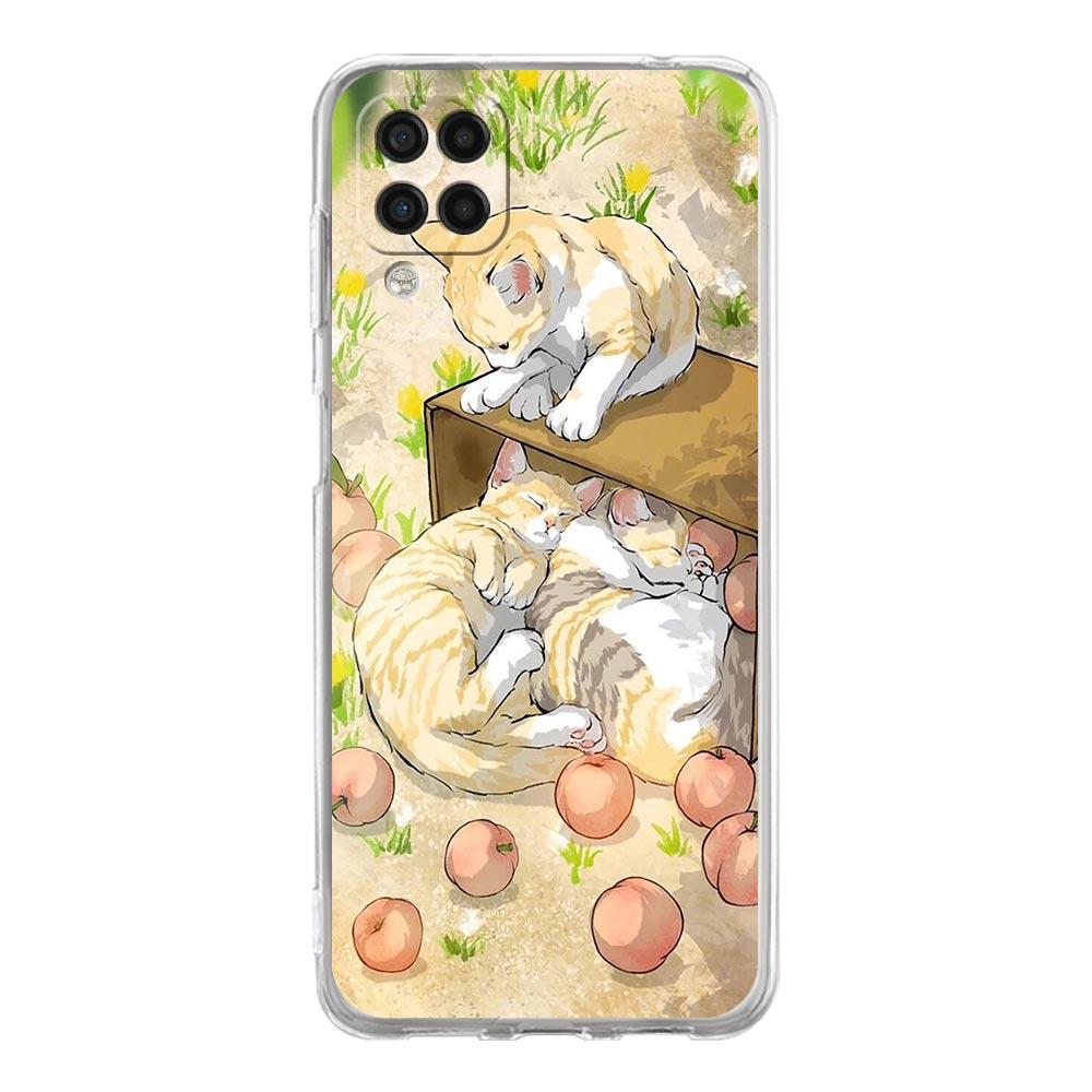 Coque souple à la mode pour Samsung Galaxy A51 A71 A21S A12 A11 A31 A41 A03S A13 A33 A73 A53 A52 A32 5G A23