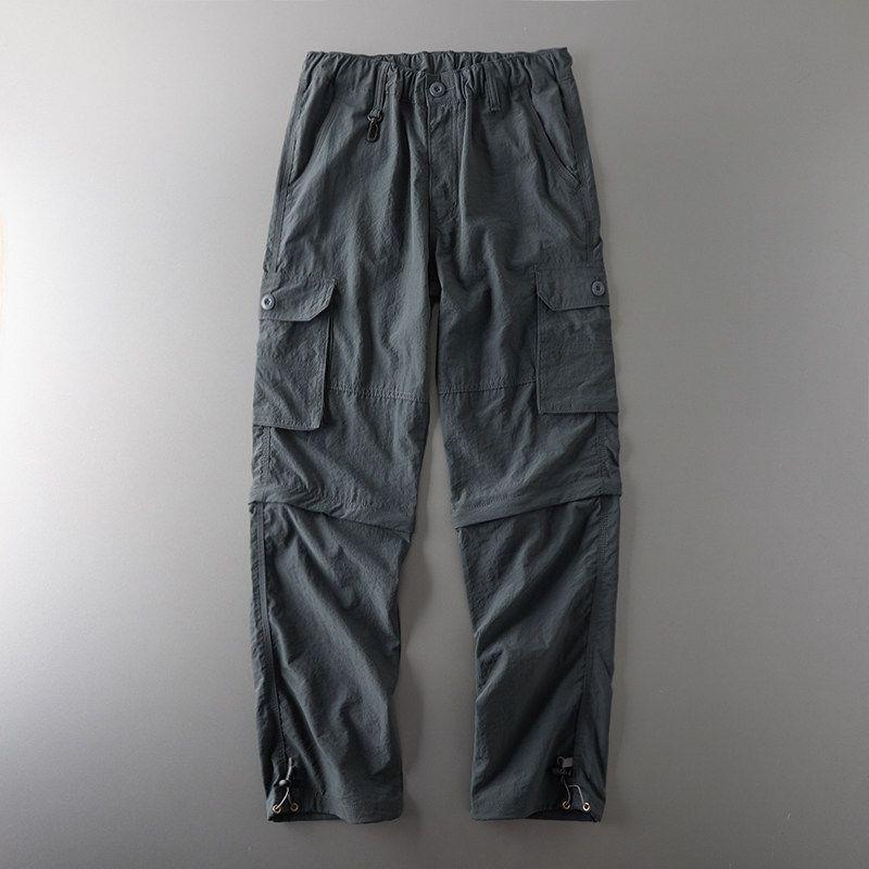 Windproof Waterproof Function Cargo Pants Export Export Soft Shell Gray 2XL