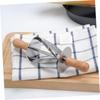 Stainless Steel Baking Knives Set of 4 - Croissant Cutter, Doughnut Moulds, Grid Cutter, Baking Tools