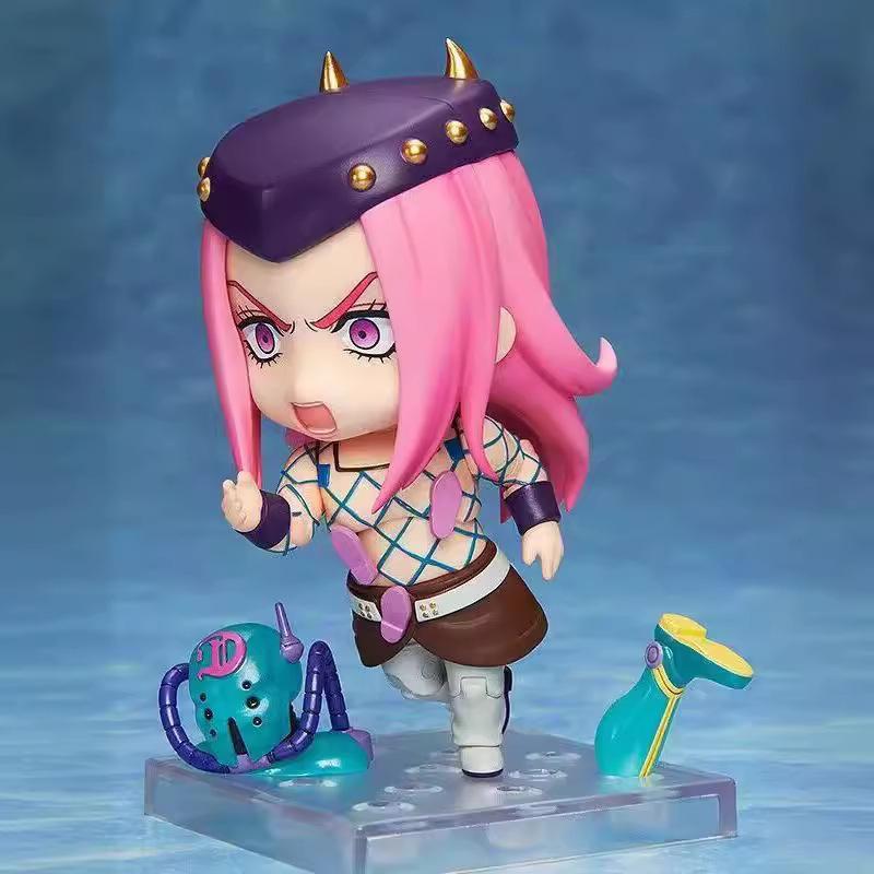 JoJo‘s Bizarre Adventure # Anime Figure Set - Action Figures with Swappable Faces Movable Joints Collectible