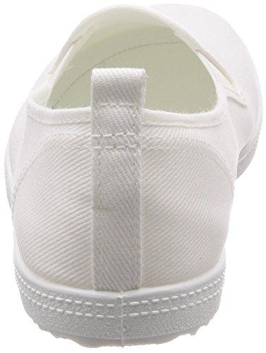 Asahi Indoor and Outdoor Shoes for Nursery Teachers, L01K, White, Size 22.5 Cm, 2E