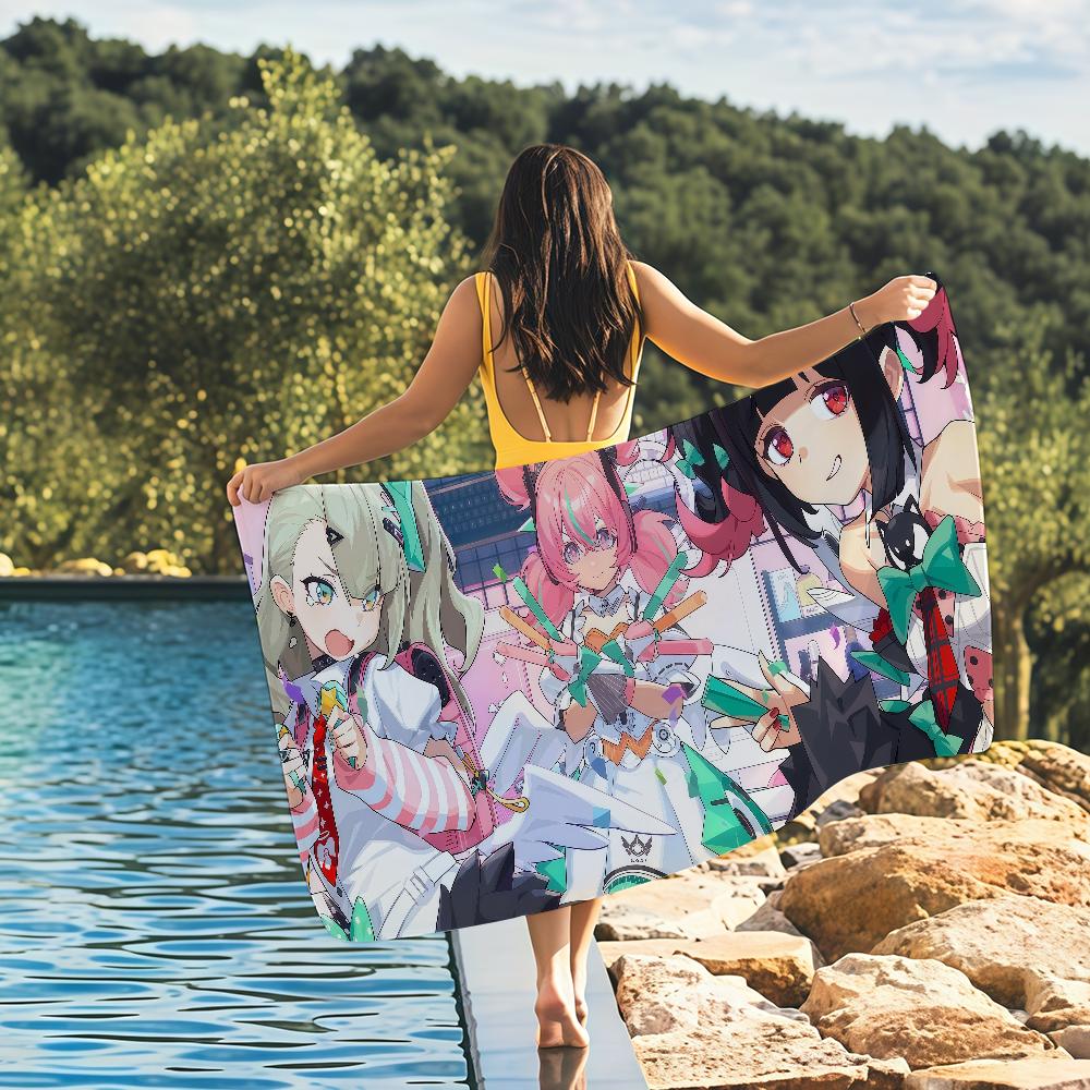 

Zenless Zone Zero Angels of Delusion AOD Quick Drying Beach Towels Are Suitable For Swimming Pools Camping Yoga And The Gym W40*H60(CM)