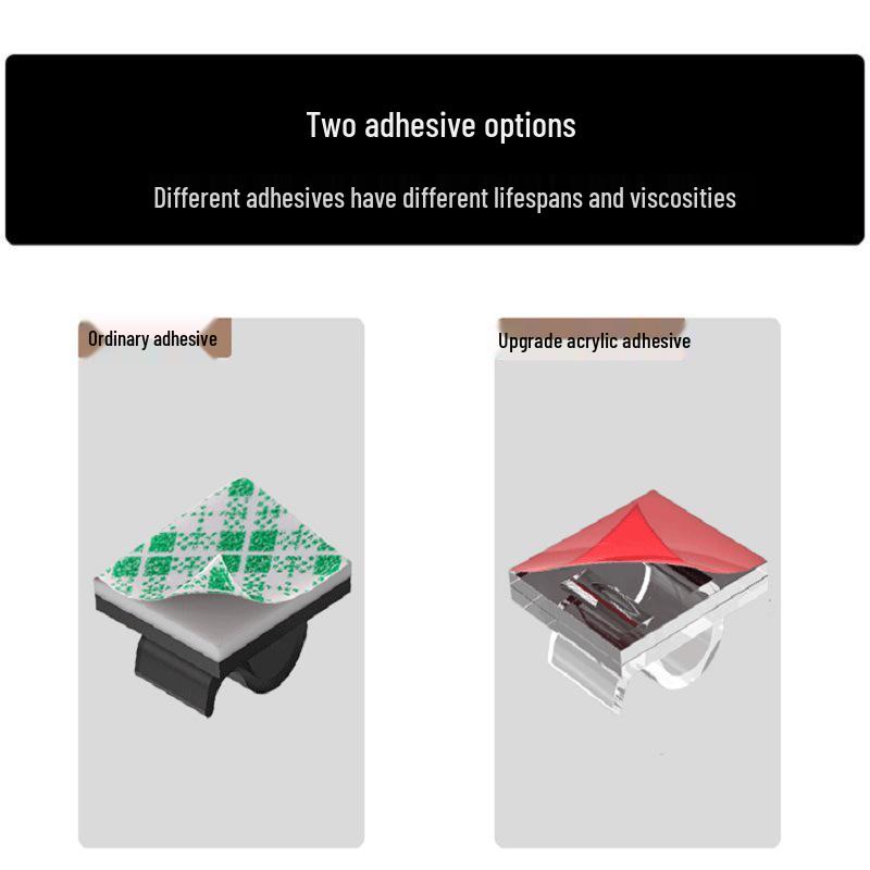 Klip do Organizacji Przewodów i Kabli Sieciowych Kamery Samochodowej na Deskę Rozdzielczą - Zarządzanie Kablami na Biurko