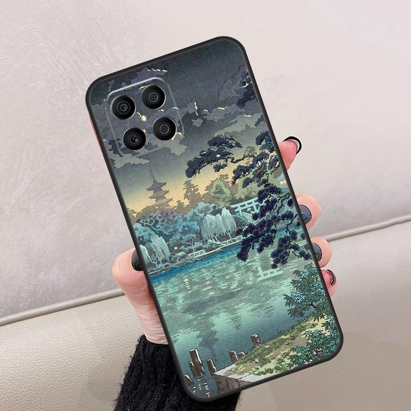 Japanese Style Ukiyo-e Art For Honor Magic 8 7 5 6 Lite Case For Honor 200 400 Pro X9d X9c X9b X9a X8c X8b 70 90 Win RT