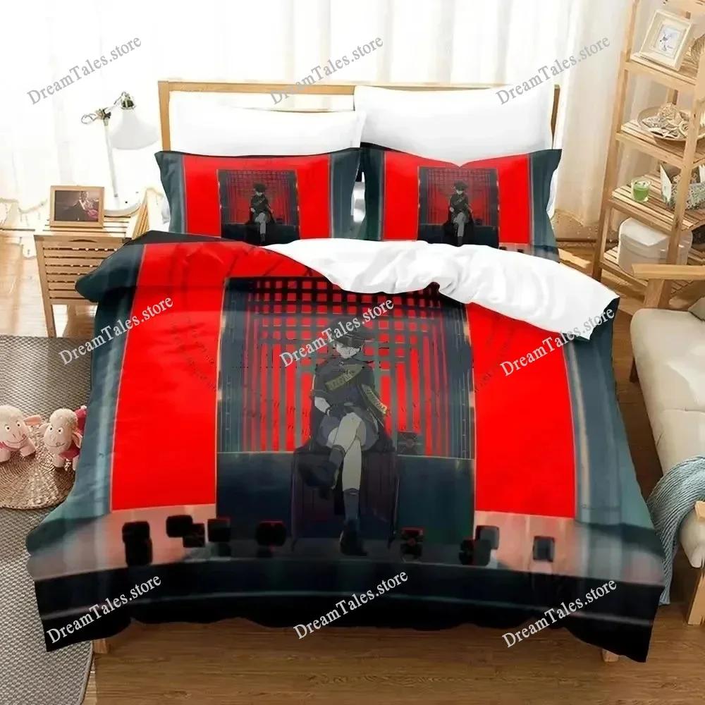 MILGRAM Luxury Bedding Set Japan Anime Cartoon Duvet Cover Set Comforter Bedspread Linen Twin Single Size Printed Home Textile