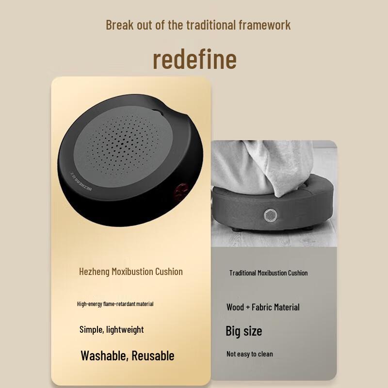 HEZHENG Portable Ai Moxibustion Therapy Cushion