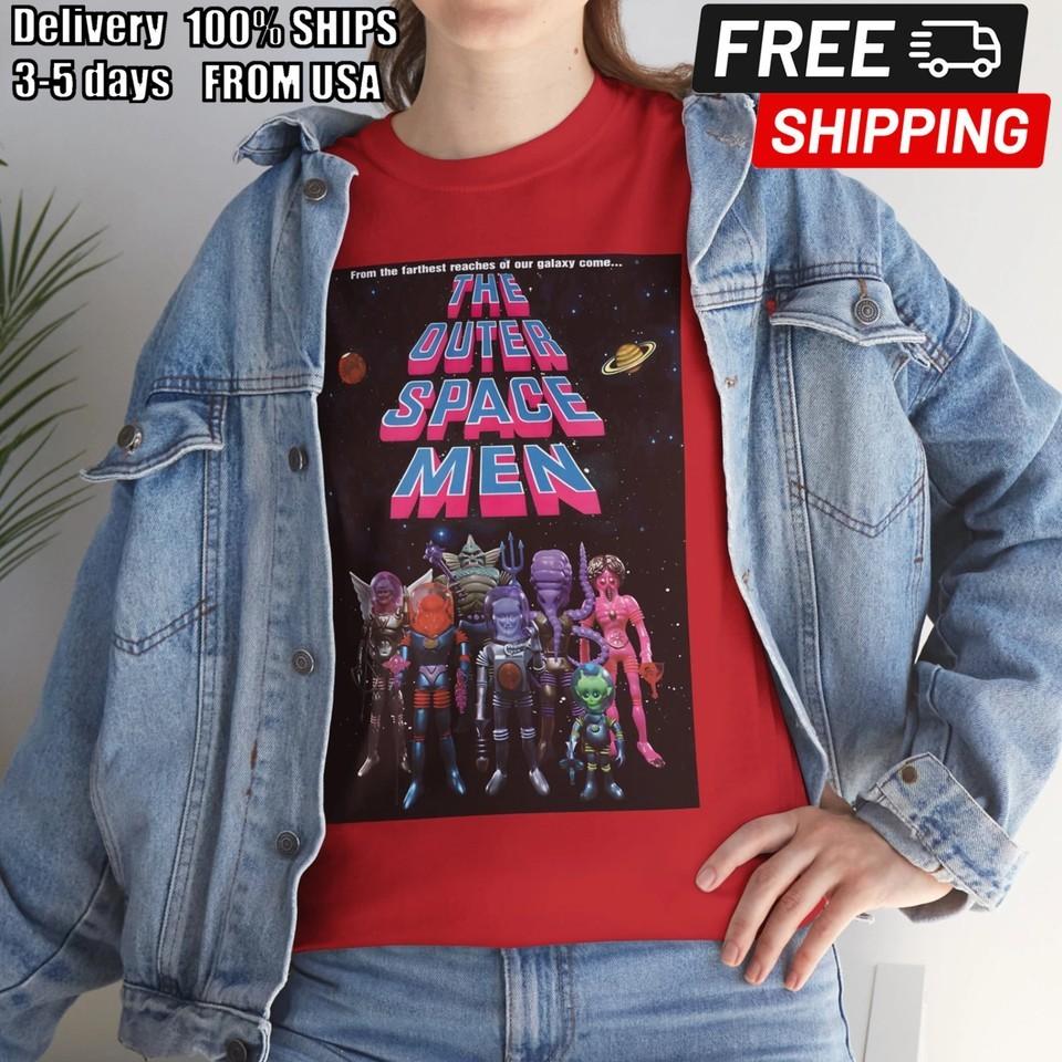 

Colorforms The Outer Space Men TShirt alien Aliens Toy 60s 70s Unisex T-Shirt M