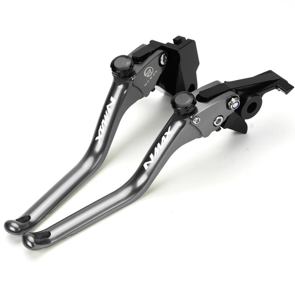 For Yamaha NMAX 160 NMAX 155 150 NMAX125 2015-  Motorcycle CNC Brake Clutch Levers Handle Brake Levers Tire Valve Caps