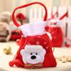 Unique Christmas Handheld Bags Great For Treats Featuring Santa Snowman And Styles Bear