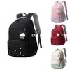 Lightweight Large Capacity School Backpack For Girls Stylish Casual Design For 3-6 Grades