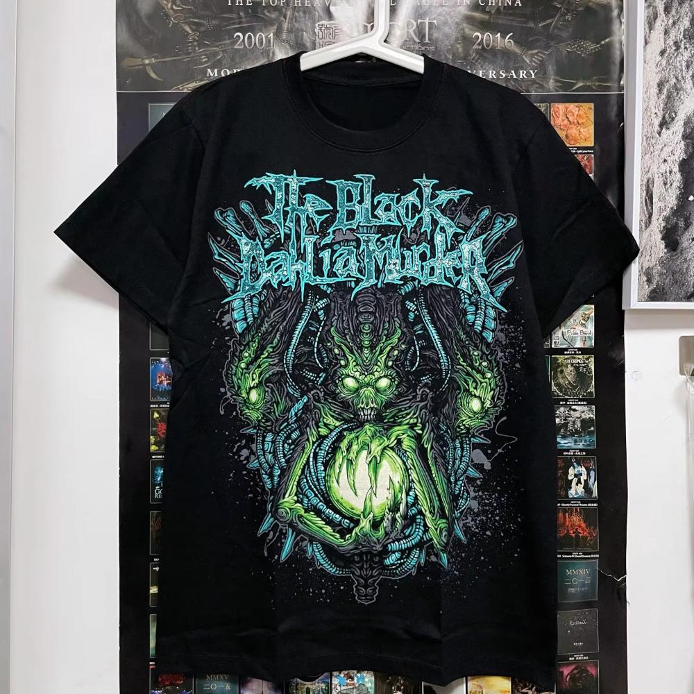 

The Black Dahlia Murder Band Imported Rock Metal Short Sleeve Trend Punk T-Shirt Men Women Summer Cotton Breathable Short Sleeve S разноцветный