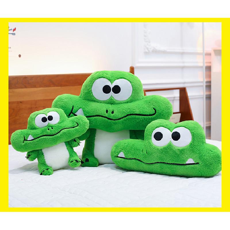 Extra Large Funny Crocodile Pillow Soft Plush Toy Adorable Alligator Cushion For Home Decor