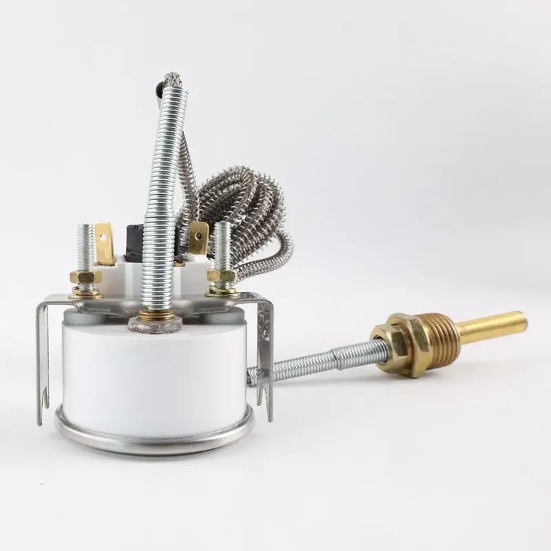Manomètre mécanique de température de l'eau (12V, 2"/52MM) - 40-120℃/100-250℉, Livré avec capteur NPT 1/2