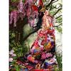 Girl Japanese Diamond Kimono Embroidery Geisha Beauty Portrait Cross Stitch Mosaic 5d Diy Diamond Painting Kit Embroidery Crafts